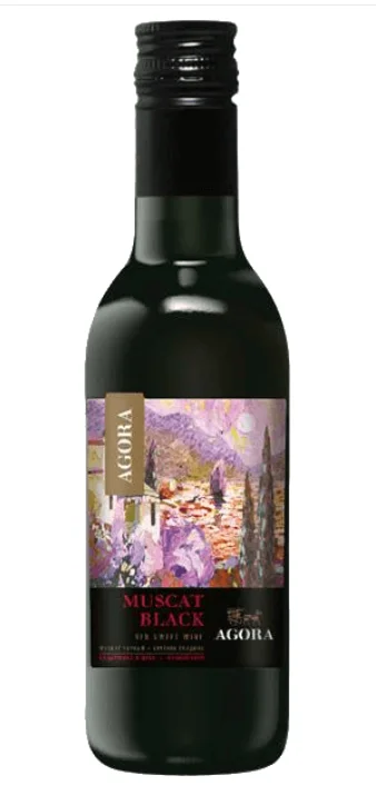 Вино Агора Мускат Черный 2024 187 мл