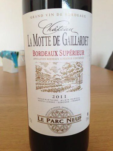 Вино Chateau La Motte de Gaillardet, Шато Ла Мотт Де Гайарде белое сух. защ. 0,75л 12%