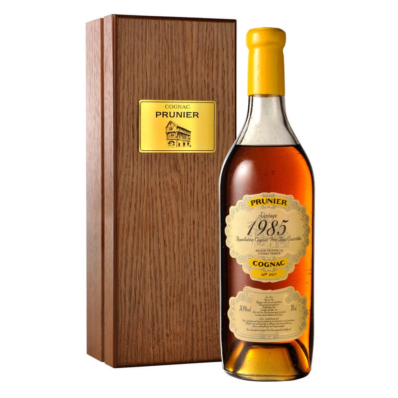 Коньяк  Prunier    Fins Bois  gift box   1985 700 мл  54,9 %