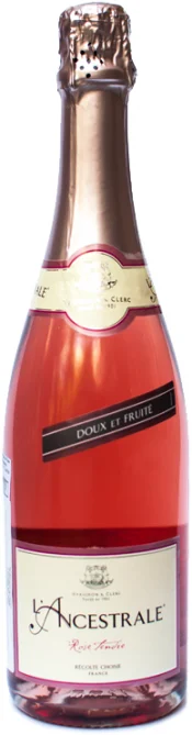 Игристое вино Varichon & Clerc,  L’Ancestrale Gamay Rosé demi-sec Л’Ансестраль Гаме Розе полусладкое (сахар: 40-45 г/л) 0.75