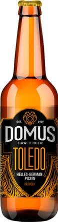 Пиво Domus Toledo German Pilsen Домус Толедо Джеман Пилсен  330 мл