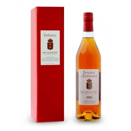 Арманьяк  Domaine d`Esperance Bas-Armagnac 2004  gift  box  700 мл  52 %