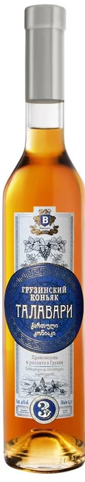 Коньяк Bolero & Co Talavari 3 stars Талавари 3 звезд 500 мл