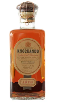 Виски Knockando, Нокэндо, 1975, Original Bottling 43%  75cl старая подарочная коробка