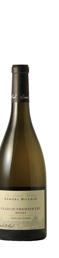 Вино Samuel Billaud Chablis Premier Cru Sechet Vieilles Vignes Самюэль Бийо Шабли Премье Крю Сешэ Вьей Винь 2017 750 мл