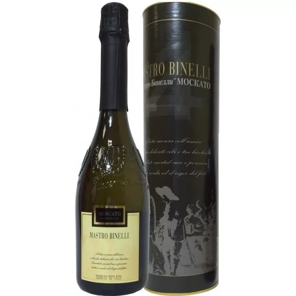 Игристое вино Mastro Binelli Premium Moscato in tube  1500 мл