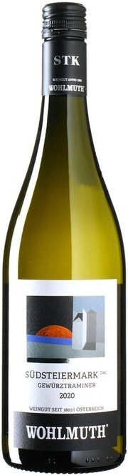 Вино Wohlmuth Gewurztraminer Вино Вольмут Гевюрцтраминер 2022 750 мл
