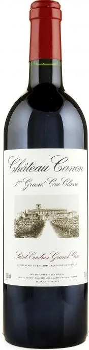 Вино Chateau Canon Saint-Emilion AOC 1er Grand Cru Classe B Шато Канон 2006 750 мл
