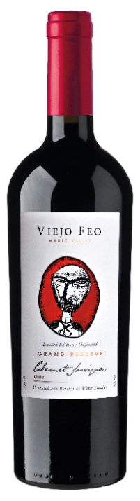Вино Viejo Feo  Cabernet Sauvignon  Grand  Reserva 2019 750 мл 15%