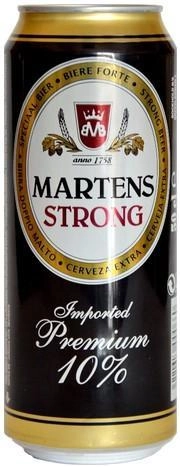 Пиво Martens Strong in can Мартенс Стронг в жестяной банке 500 мл