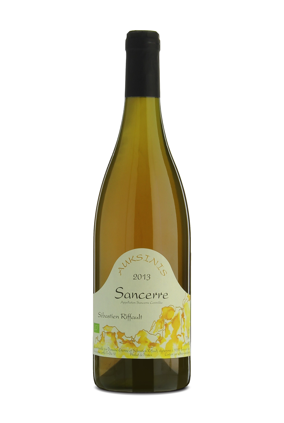 Вино Domaine Etienne et Sébastien Riffault Auksinis Sancerre AOC   2013 750 мл