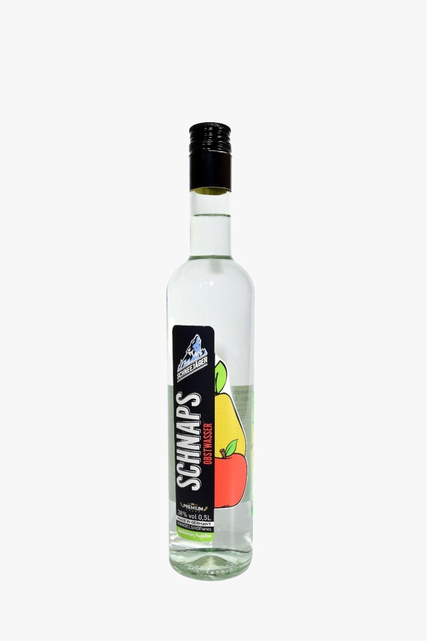Шнапс Schnee Jager Schnaps Obstwasser  500 мл