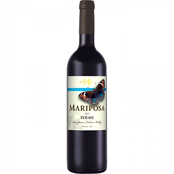 Вино Mariposa Syrah Марипоса Сира   750 мл