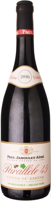 Вино Paul Jaboulet Aine  Parallele 45 Rouge Cotes du Rhone Параллель 45 Руж 2016 1500 мл