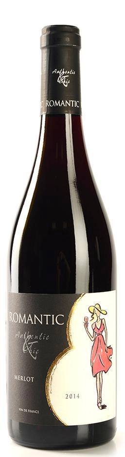 Вино Tramier VDF Romantic Merlot Трамье VDF Романтик Мерло 2014 750 мл