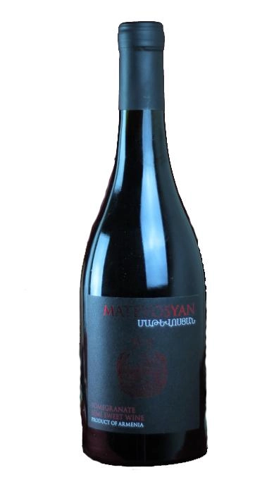 Вино Матевосян гранатовое полусладкое  750 мл 12%