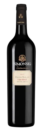 Вино Simonsig  Frans Malan   2017 750 мл 14,5%