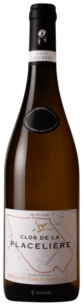Вино  Famille Lieubeau Clos de la Placelière Muscadet Sèvre et Maine sur lie  2022 750 мл