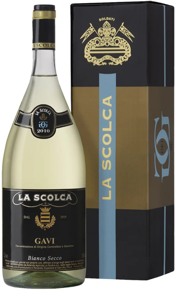 Вино Gavi dei Gavi DOCG Etichetta Nera (gift box) Гави дей Гави Этикетта Нера (в подарочной упаковке)  Гави дей Гави Этикетта Нера (в подарочной упаковке) 2013 0.75