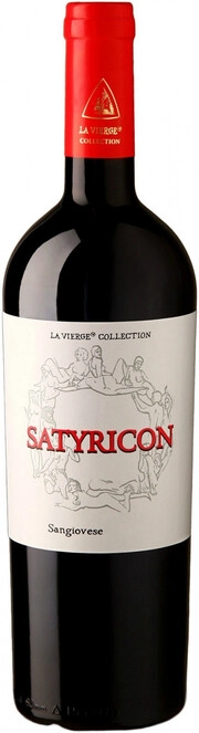 Вино La Vierge  Satyricon Sangiovese  Ла Вьерж  Сатурикон Санджовезе 750 мл  13,5%