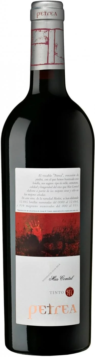 Петреа ДО Пенедес ,Мас Комтал,сухое красное,2005,13.5%,1.5л.