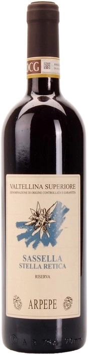 Вино Ar. Pe. Pe. Sassella Stella Retica  Riserva Valtellina Superiore DOCG  2017 750 мл