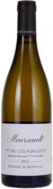 Вино Domaine de Montille Meursault 1er Cru Les Porusots AOC 2017 750 мл