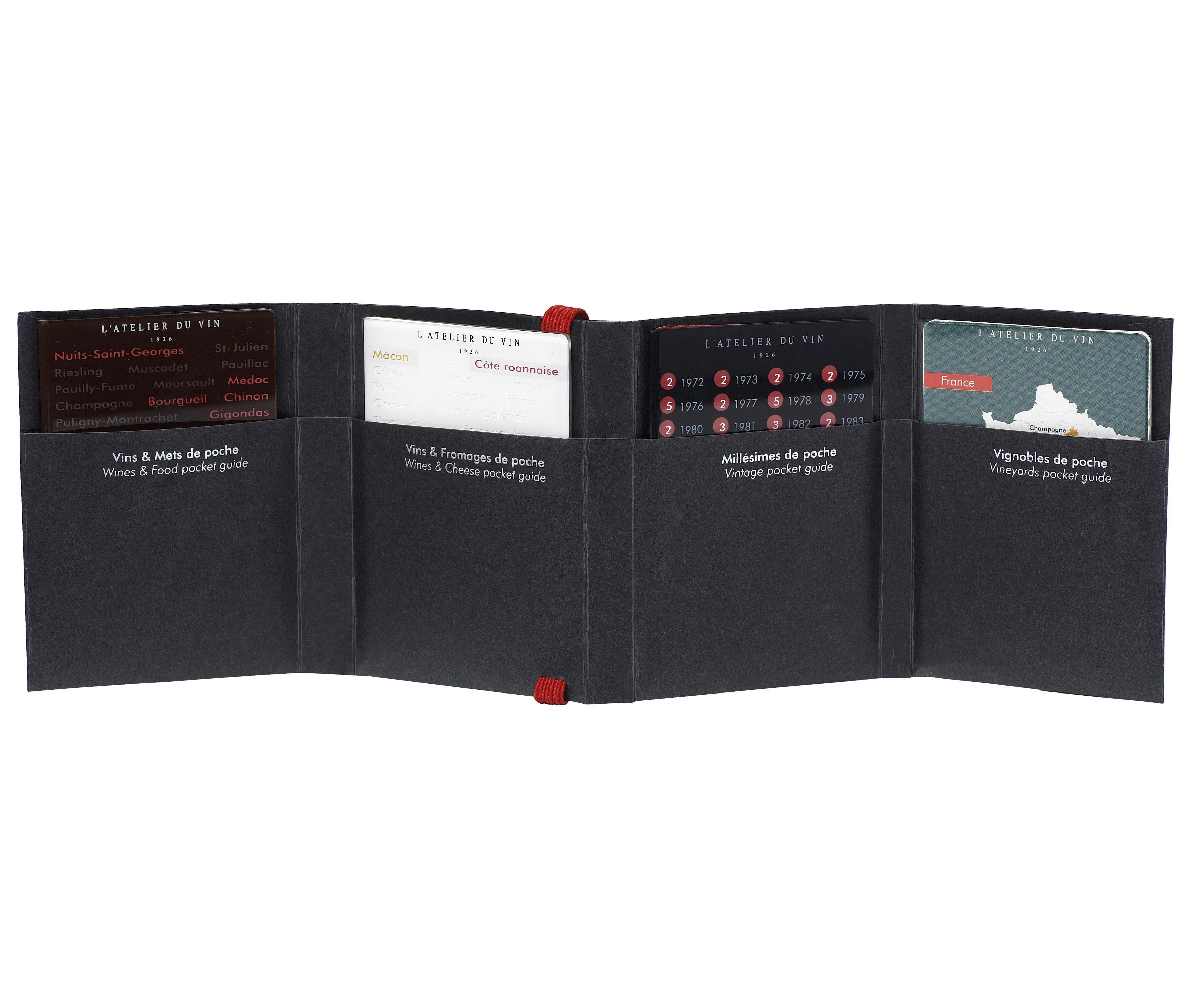 Буклет-викторина L'Atelier du Vin  Vain in ze Poket  Вайн ин зе покет