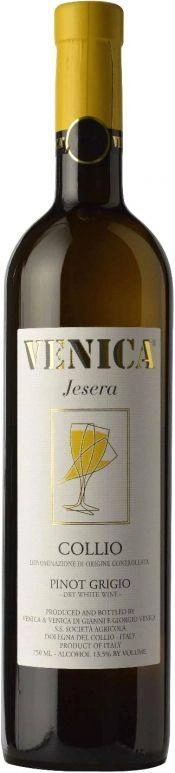 Вино Venica & Venica  Pinot Grigio Collio DOC  Jesera  Веника & Веника Джесера" Пино Гриджио, 2021 750 мл