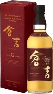 Виски  The Kurayoshi Pure Malt  12 Years  700 мл