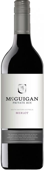 Вино McGuigan Private Bin Merlot МакГиган Прайвет Бин Мерло 2011 750 мл
