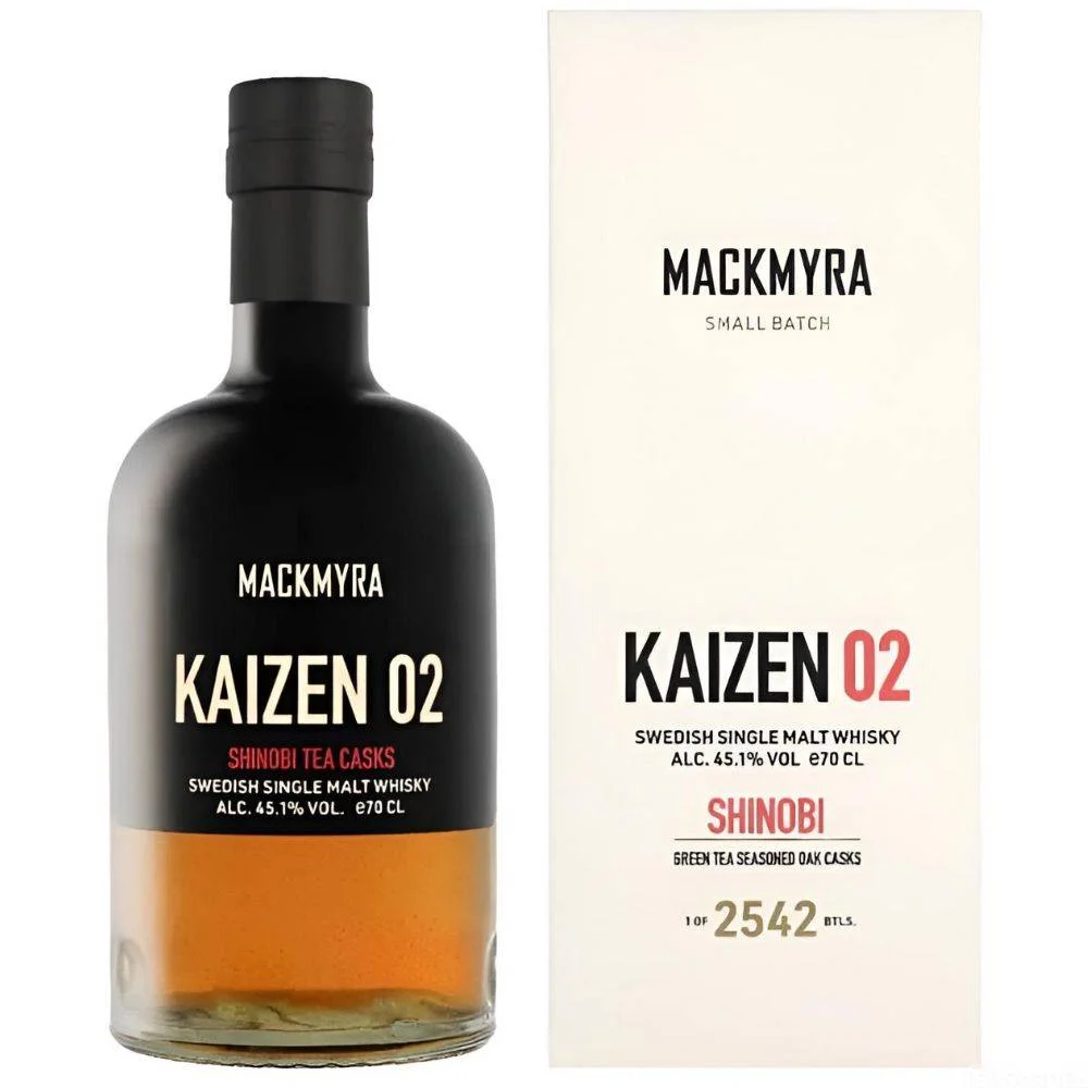 Виски  Mackmyra Kaizen 02  gift box  700 мл 45,1%