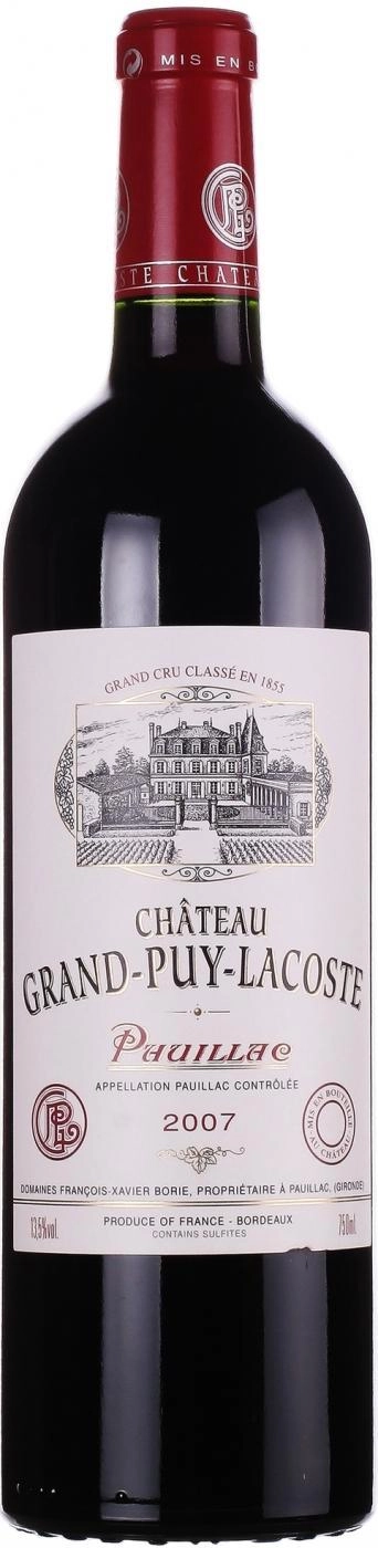 Вино Chateau Grand-Puy-Lacoste 2020 750 мл