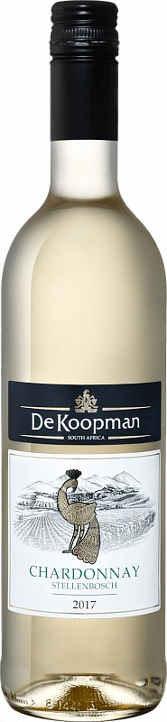 Вино De Koopman  Chardonnay   Stellenbosch WO Koopmanskloof    2017 750 мл