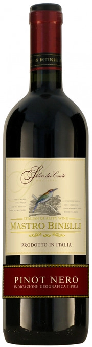 Вино  Mastro Binelli Pinot Nero IGT  750 мл