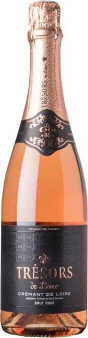 Игристое вино Joseph Verdier Tresors de Loire Brut Rose Cremant de Loire AOC  750 мл