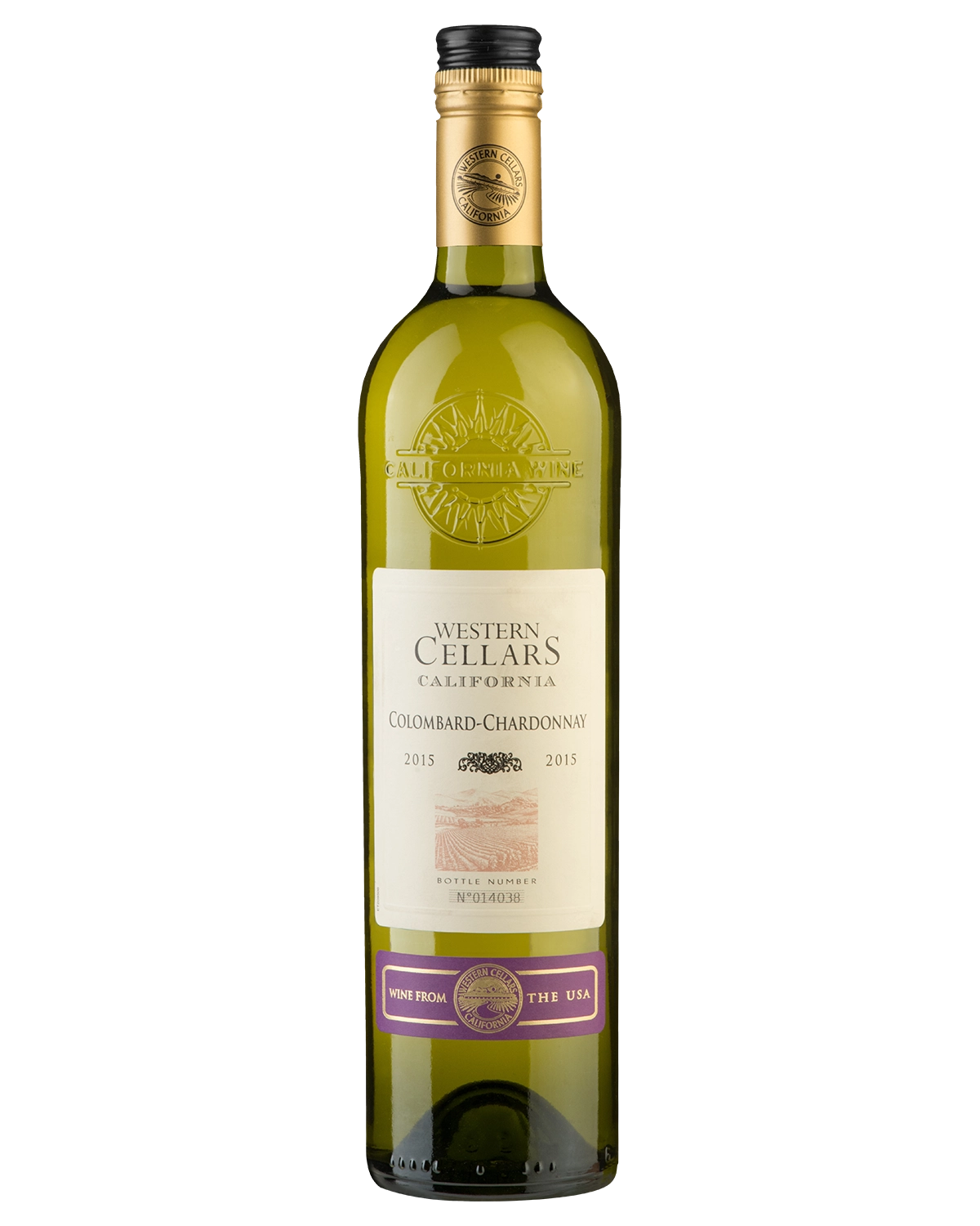 Вино Western Cellars Colombar-Chardonnay  2023  750 мл