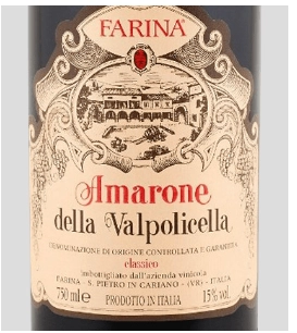 Вино Farina Amarone Classico della Valpolicella DOC  2020 750 мл