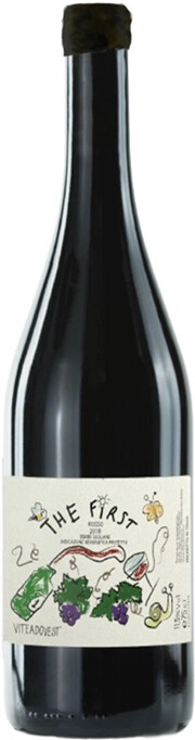Вино Viteadovest The First Terre Siciliane Rosso Витедовест Зе Фёст Терре Сичилиане Россо 2018 750 мл 11,5%