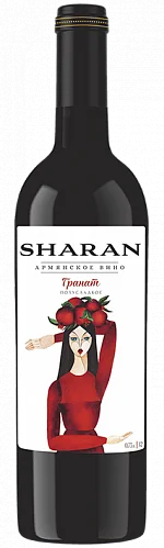 Вино  Sharan  Pomegranate     Шаран Гранат  750 мл