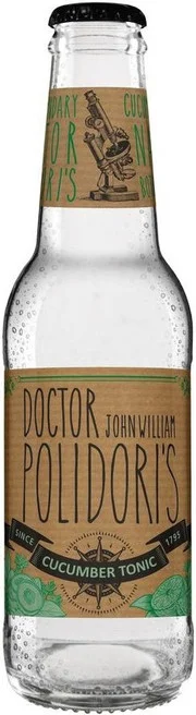 Напиток безалкогольный Doctor John William Polidori's  Cucumber Tonic  Доктор Джон Уильям Полидори  Огуречный  Тоник 200 мл