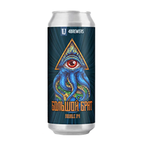 Пиво  4brewers   4 пивовара  Большой Брат  ж/б 500 мл