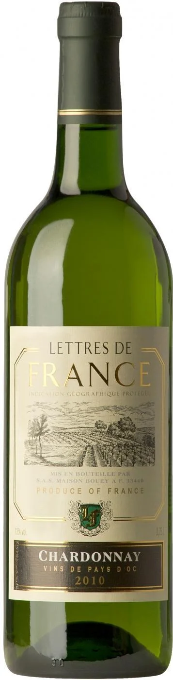 Вино Maison Bouey, Lettres de France, Sauternes AOC,Мезон Буэ Леттр де Франс, 2005, 0.75 л
