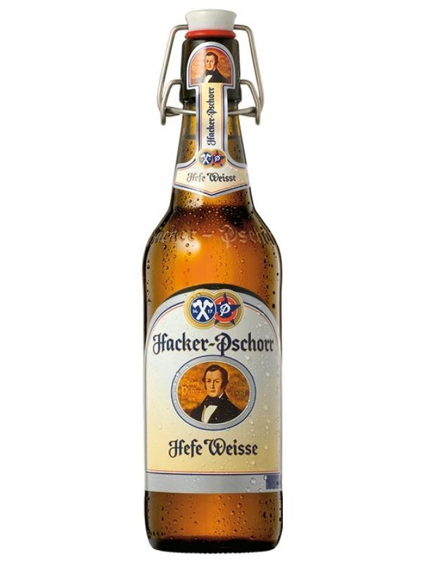 Пиво Hacker Pschorr Hefe Weisse Хакер Пшорр Хефе Вайссе 500 мл