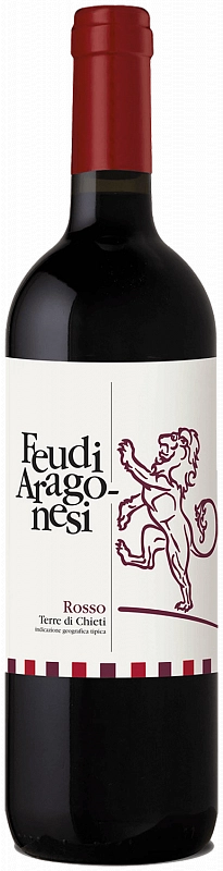 Вино  Madonna dei Miracoli  Feudi Aragonesi  Rosso  Terre di Chieti IGT  2021 750 мл