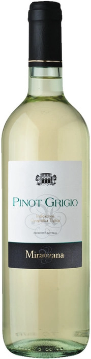 Вино Miranzana Pinot Grigio delle Venezie DOC Миранцана Пино Гриджио  750 мл