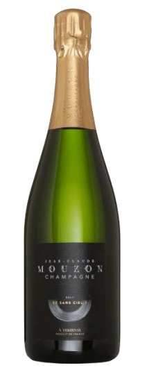 Игристое вино JEAN-CLAUDE MOUZON ET SANS CIEL CHAMPAGNE AOC BRUT  2015   750 мл