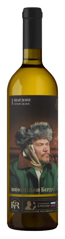 Вино Винодельня Бердяева  Шардоне белое сухое 2020  750 мл