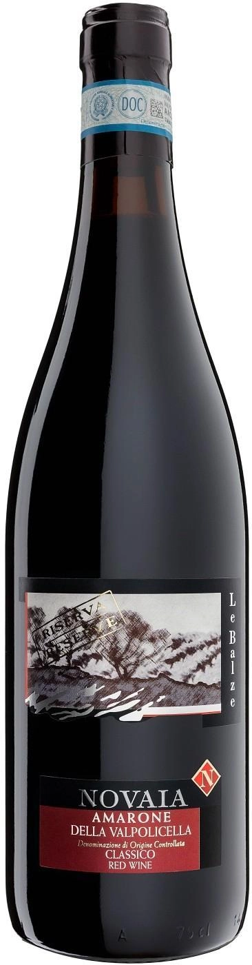 Вино Novaia, "Le Balze" Amarone della Valpolicella Classico Riserva DOCG, Новайя, "Ле Бальце" Амароне делла Вальполичелла Классико Ризерва, 2011  750 мл