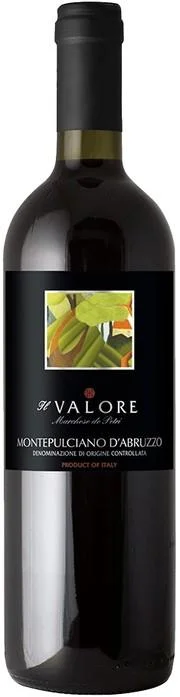 Вино Castellani IL VALORE MONTEPULCIANO D'ABRUZZO, Кастеллани ИЛЬ ВАЛОРЕ МОНТЕПУЛЬЧАНО Д'АБРУЦЦО, кр. сух. 2014